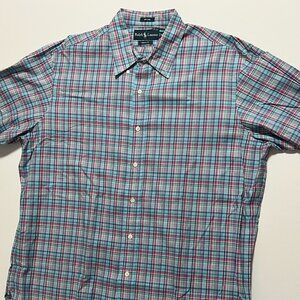 Ralph Lauren Shirt Colorful Long Sleeve Button Down Preppy Blue Men's size XL